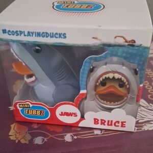 Mini Jaws Bruce Duck Figure - Gray